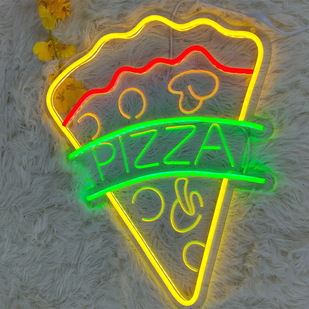 Neón LED Pizza