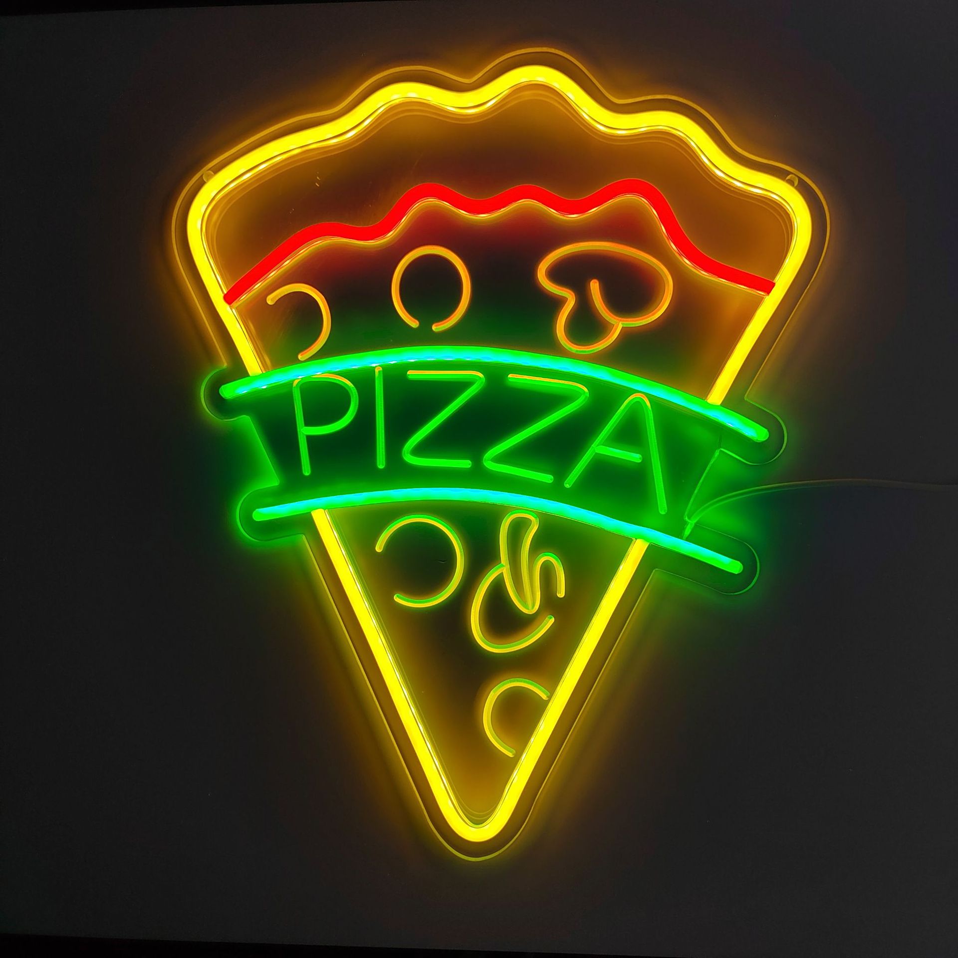 Neón LED Pizza