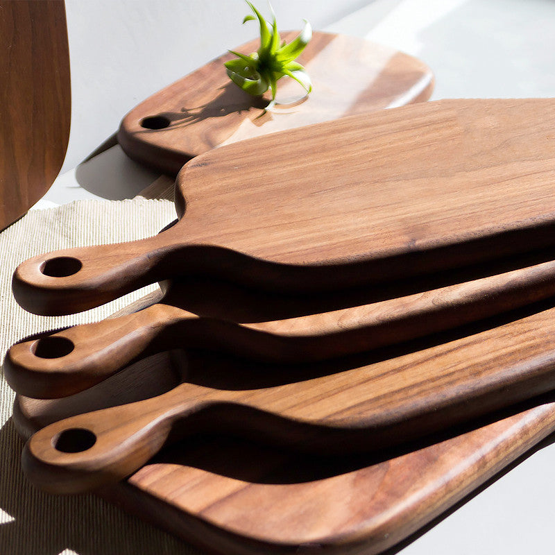 Tabla de Nogal Negro Premium para Pizza